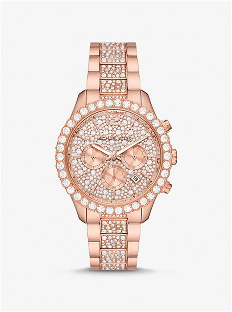 Oversized Layton Pavé Rose Gold